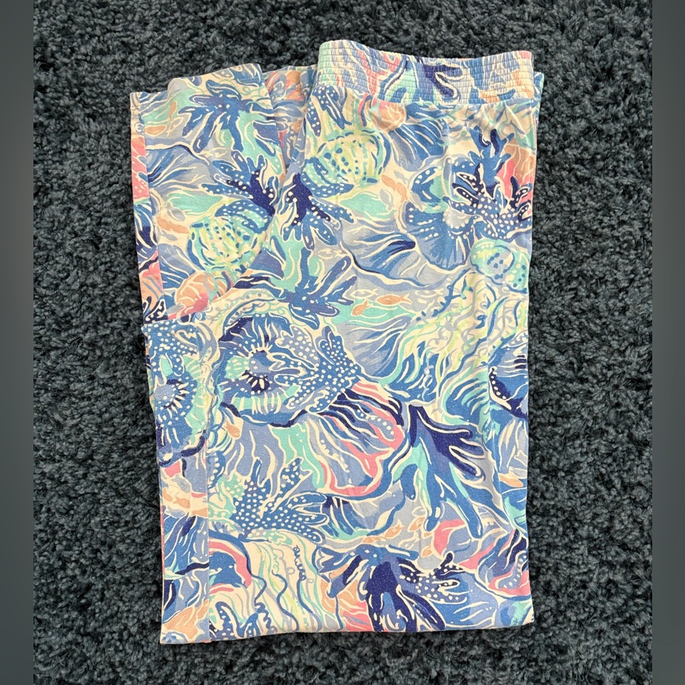 Lilly Pulitzer Colorful Patterned Comfy Pants